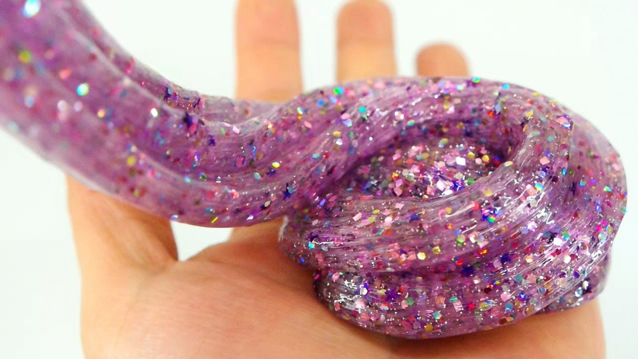 glitter slime